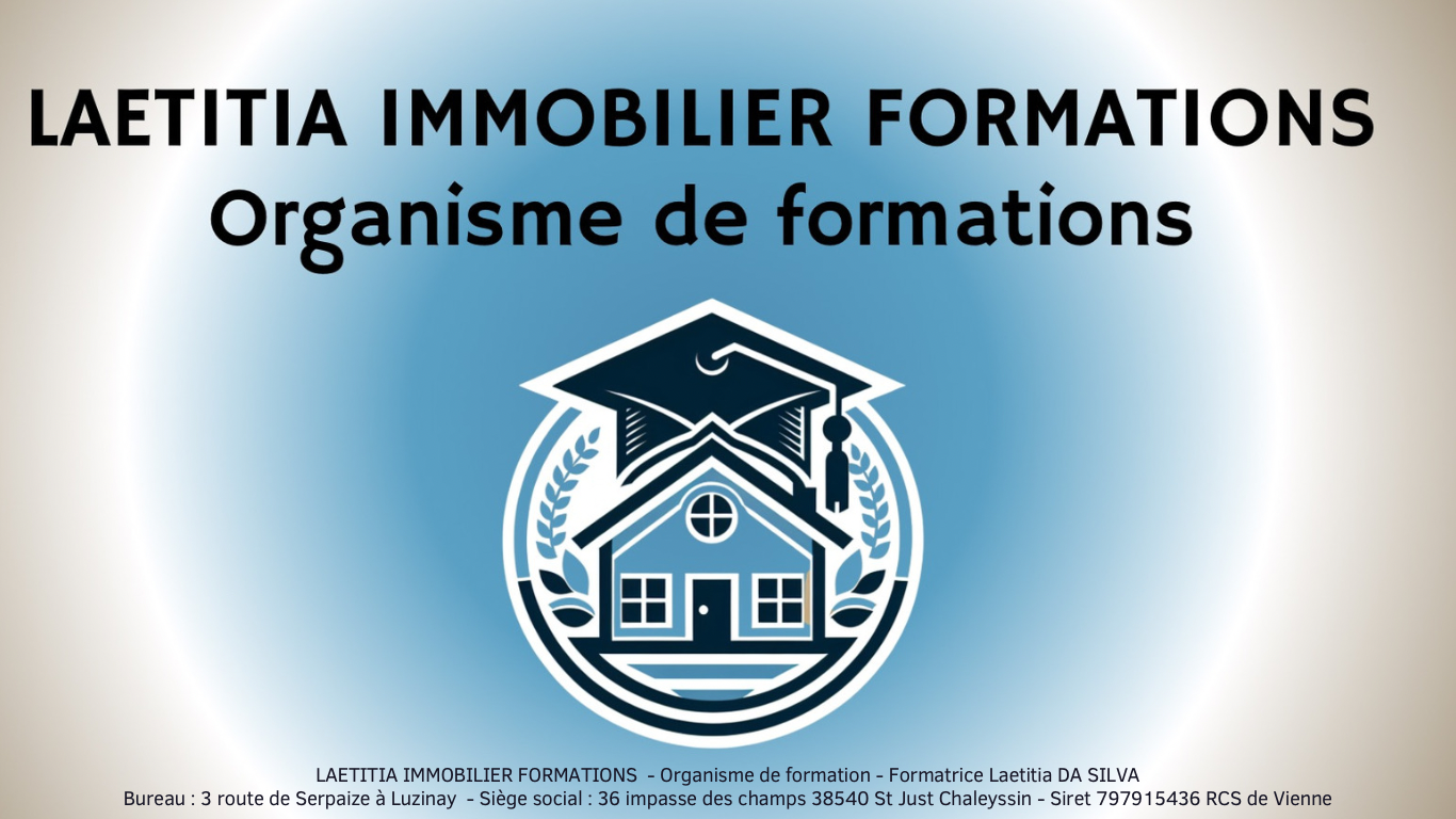 LAETITIA IMMOBILIER FORMATIONS